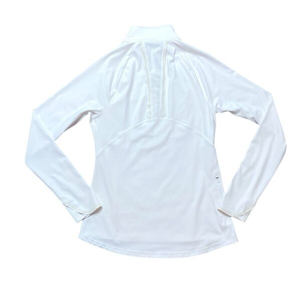 ATHLETA Run Half Zip in Powervita White Size Small - Picture 4 of 10